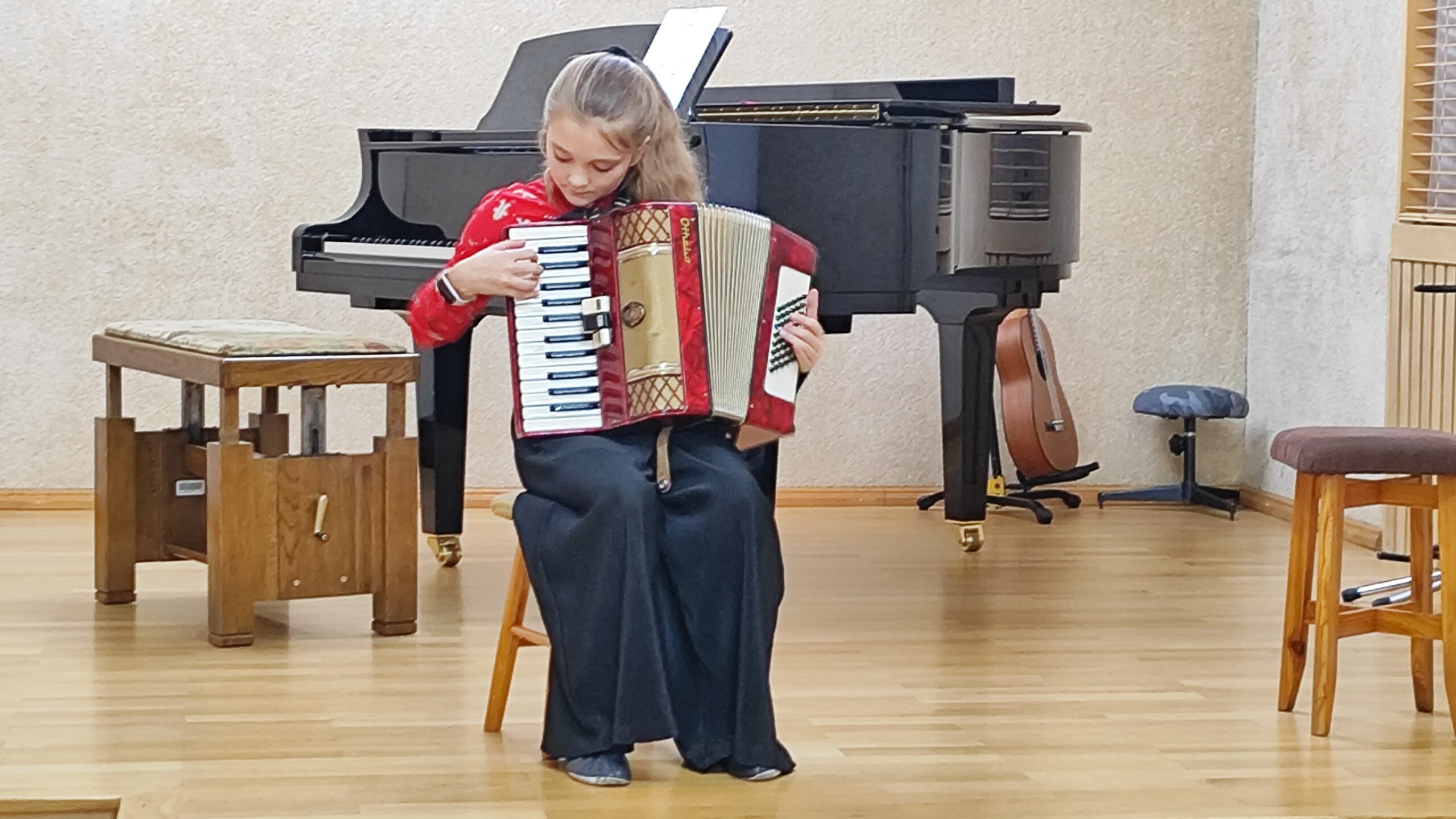 Zdjęcie z koncertu pt. Akordeon i kolędy